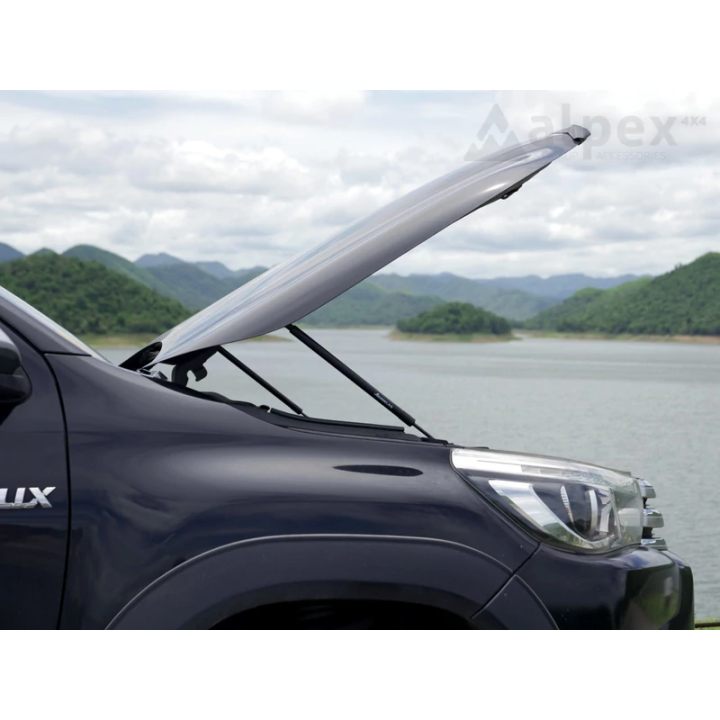 Set Amortizoare Capotă, Aeroklas, Toyota Hilux 2016 - Prezent - EDK.ro