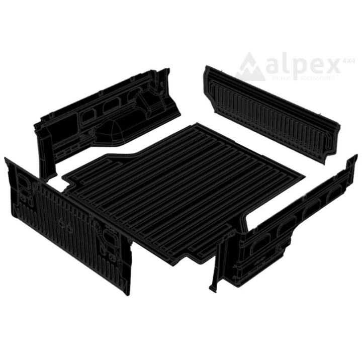Under Rail Bed Liner, Aeroklas Modular, Ford Ranger / Volkswagen Amarok Double Cab 2023 - Present - EDK.ro