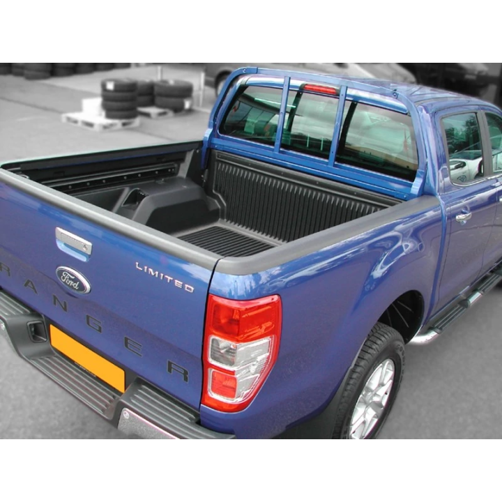 Edge Protection for Bed, Aeroklas Rail Guard, Ford Ranger Raptor Double Cab 2012 - 2022 - EDK.ro
