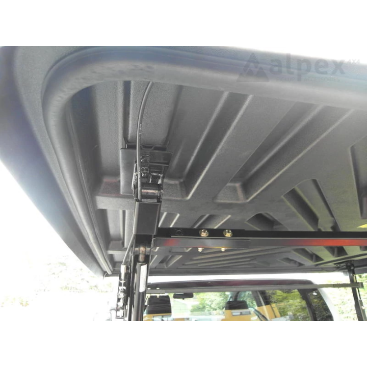 Lid Tonneau Bed Cover, Aeroklas Aviator, Toyota Hilux Double Cab 2005 - 2015 - EDK.ro
