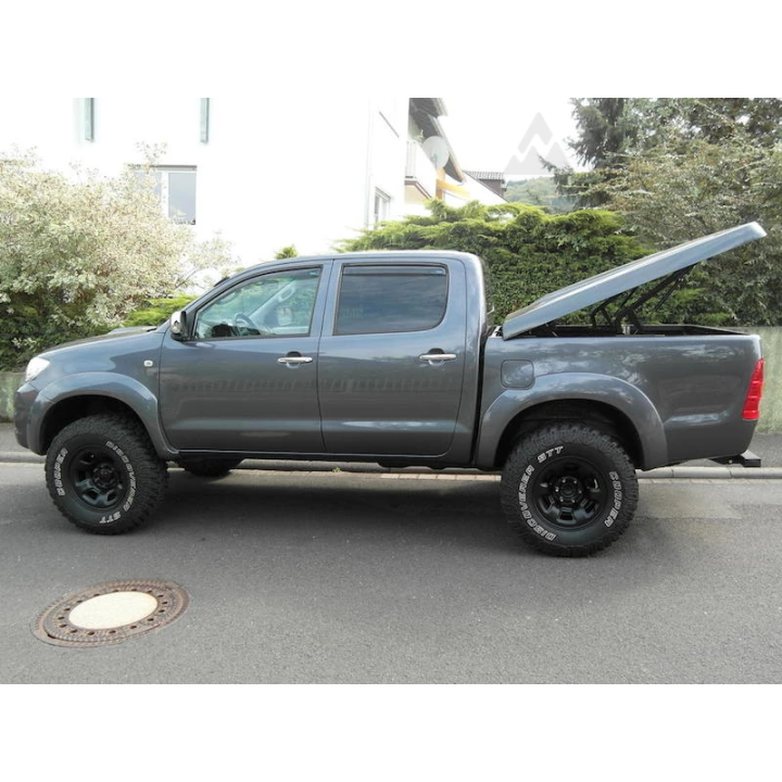 Lid Tonneau Bed Cover, Aeroklas Aviator, Toyota Hilux Double Cab 2005 - 2015 - EDK.ro