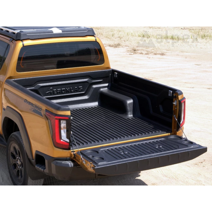 Over Rail Bed Liner, Aeroklas 4 x Metal Cargo Hooks, Toyota Hilux Double Cab 2026 - Present - EDK.ro