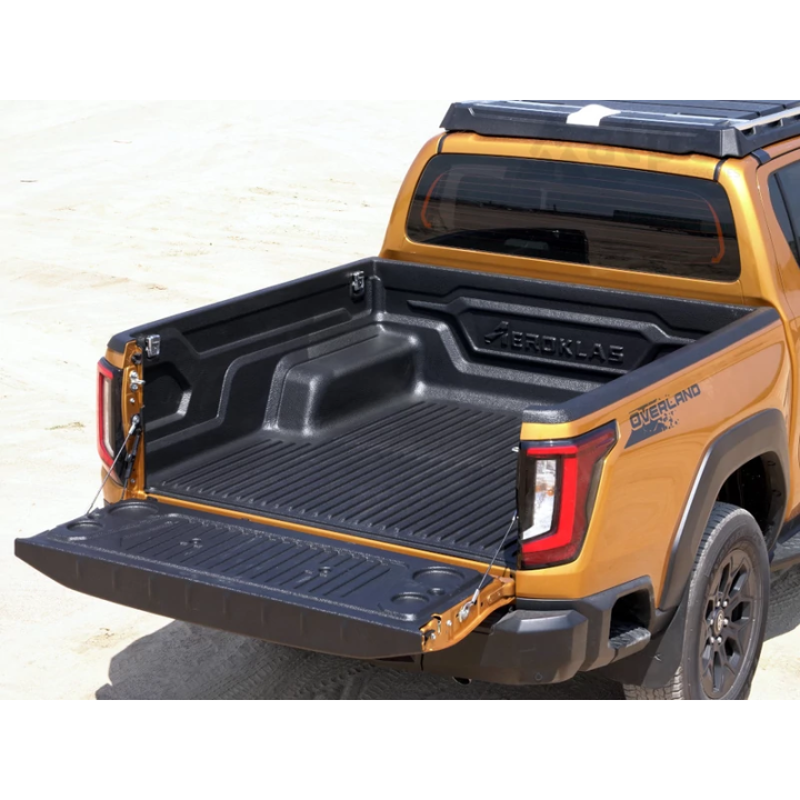 Capitonaj Pentru Benă cu Margine, Aeroklas 4 x Metal Cargo Hooks, Toyota Hilux Cabină Dublă 2026 - Prezent - EDK.ro