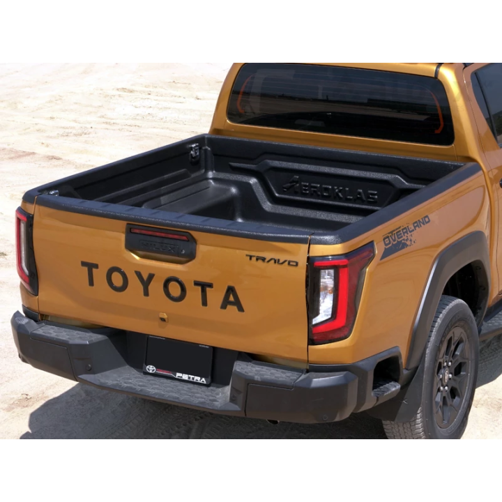 Capitonaj Pentru Benă cu Margine, Aeroklas 4 x Metal Cargo Hooks, Toyota Hilux Cabină Dublă 2026 - Prezent - EDK.ro