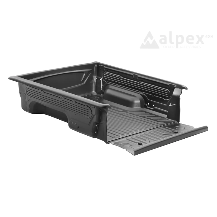 Over Rail Bed Liner, Aeroklas Metal Cargo Hooks, Ford Ranger Extra Cab 2012 - 2022 - EDK.ro