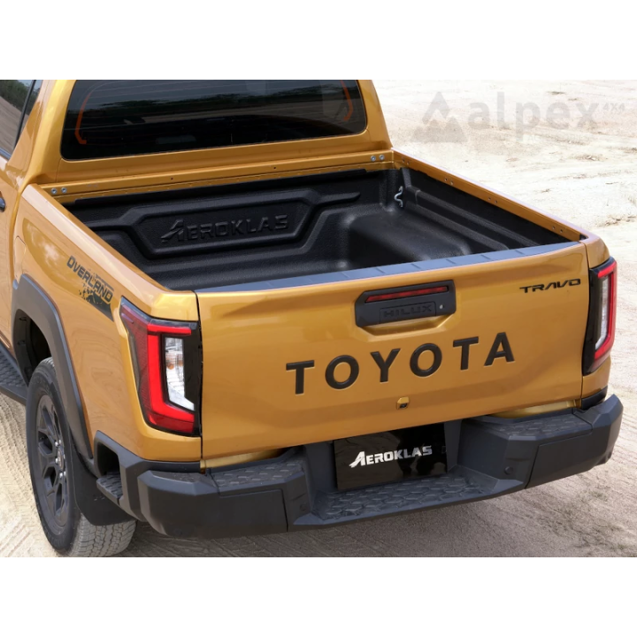 Under Rail Bed Liner, Aeroklas Metal Cargo Hooks, Toyota Hilux Double Cab 2026 - Present - EDK.ro
