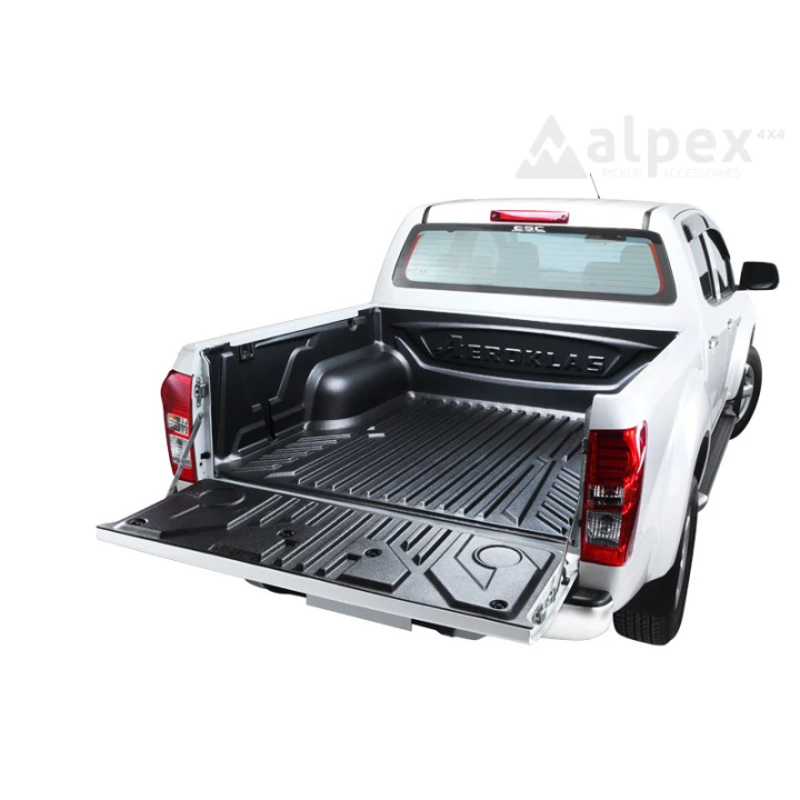 Capitonaj Pentru Benă fără Margine, Aeroklas Metal Cargo Hooks, Isuzu D-Max Cabină Dublă 2012 - 2020 - EDK.ro