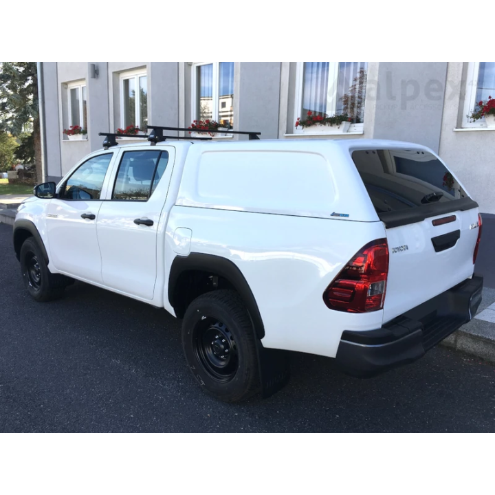 Hardtop Bed Cover, Aeroklas Commercial, Toyota Hilux Double Cab 2016 - 2026 - EDK.ro