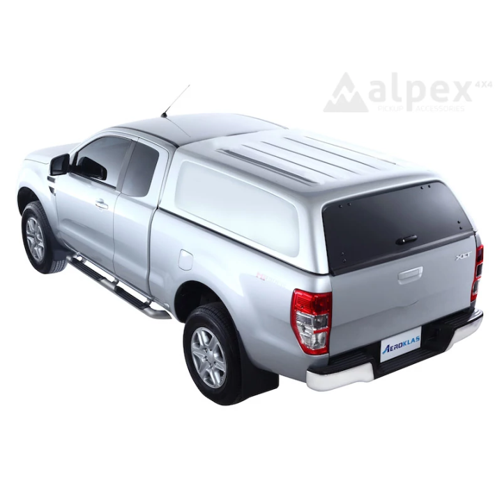 Hardtop Bed Cover, Aeroklas Commercial, Ford Ranger Extra Cab 2012 - 2022 - EDK.ro