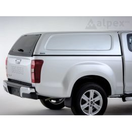 Hardtop Bed Cover, Aeroklas Commercial, Isuzu D-Max Extra Cab 2020 - 2024 - EDK.ro