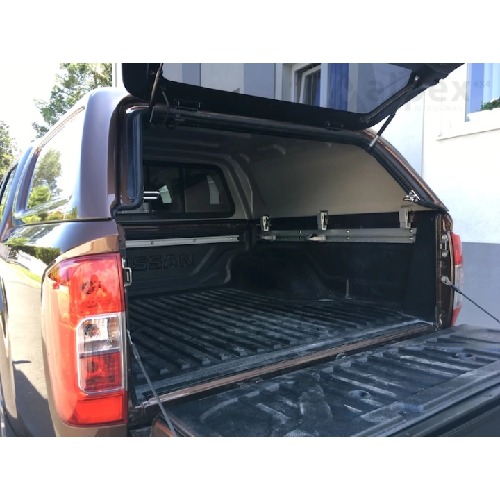 Închidere de Benă Tip Hardtop, Aeroklas Commercial, Nissan Navara / Renault Alaskan Cabină Dublă 2015 - Prezent - EDK.ro