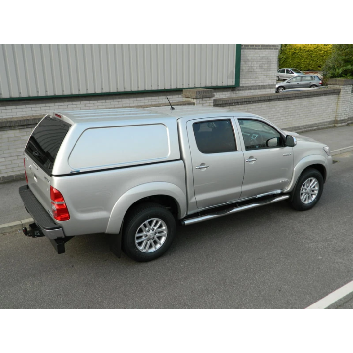 Hardtop Bed Cover, Aeroklas Commercial, Toyota Hilux Double Cab 2005 - 2015 - EDK.ro