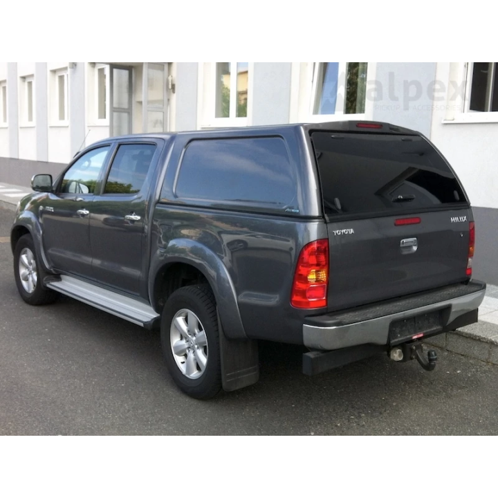 Hardtop Bed Cover, Aeroklas Commercial, Toyota Hilux Double Cab 2005 - 2015 - EDK.ro