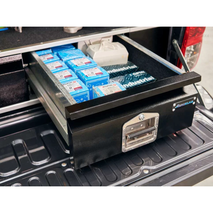 Sliding Bed Organising System, Aeroklas Drawer, Ford Ranger Raptor / Volkswagen Amarok Double Cab 2023 - Present - EDK.ro