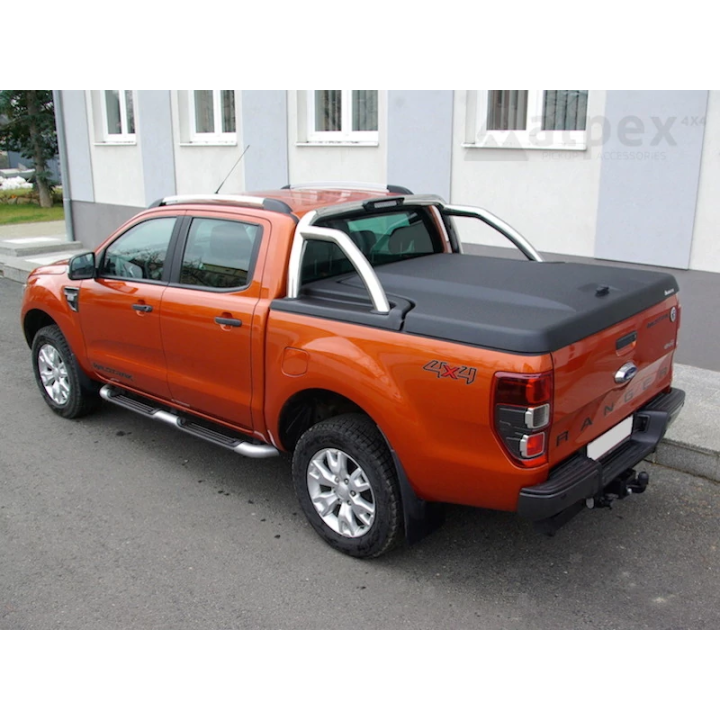 Lid Bed Cover, Aeroklas Galaxy, Ford Ranger Raptor Double Cab 2012 - 2022 - EDK.ro