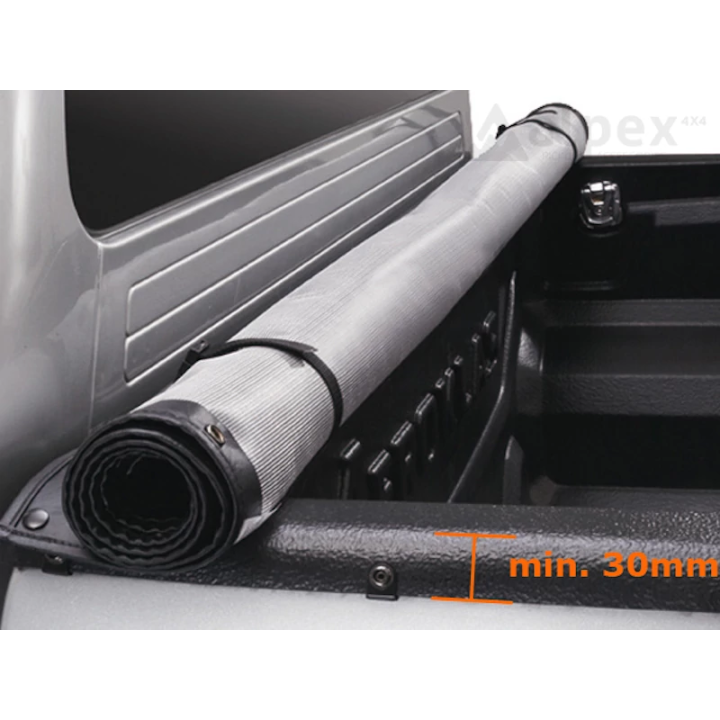 Soft Top Tonneau Bed Cover, Aeroklas Snap, Toyota Hilux Extra Cab 1998 - 2005 - EDK.ro