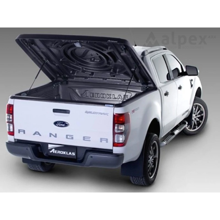Lid Tonneau Bed Cover, Aeroklas Speed, Ford Ranger Raptor Double Cab 2012 - 2022 - EDK.ro