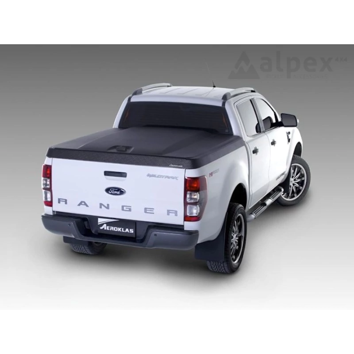 Lid Tonneau Bed Cover, Aeroklas Speed, Ford Ranger Raptor Double Cab 2012 - 2022 - EDK.ro