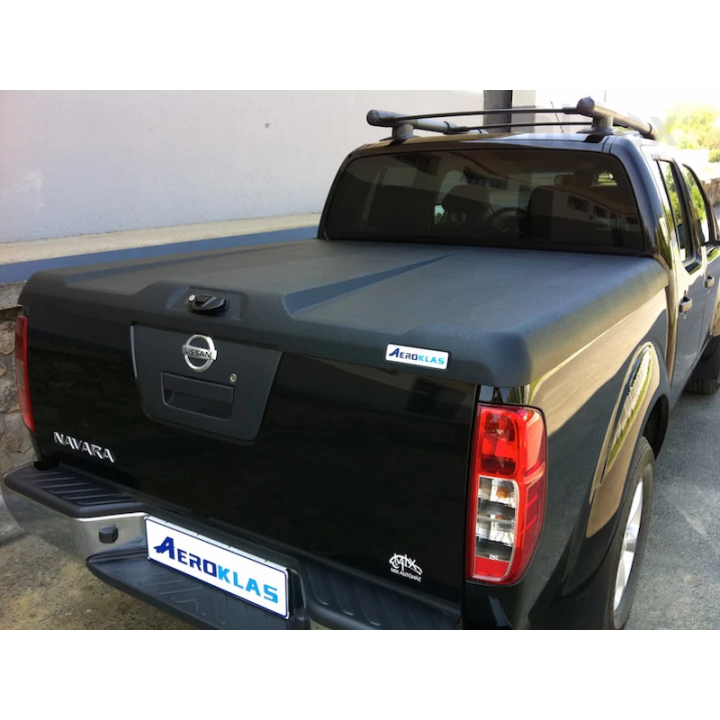 Lid Tonneau Bed Cover, Aeroklas Speed, Nissan Navara Double Cab 2005 - 2015 - EDK.ro