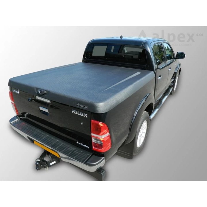 Lid Tonneau Bed Cover, Aeroklas Speed, Toyota Hilux Double Cab 2005 - 2015 - EDK.ro