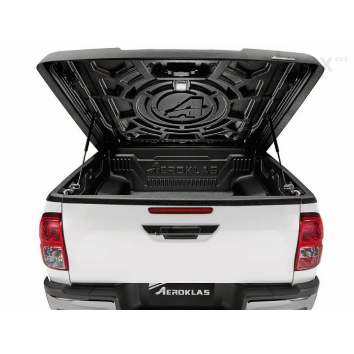 Lid Tonneau Bed Cover, Aeroklas Speed, Toyota Hilux Double Cab 2016 - 2026 - EDK.ro