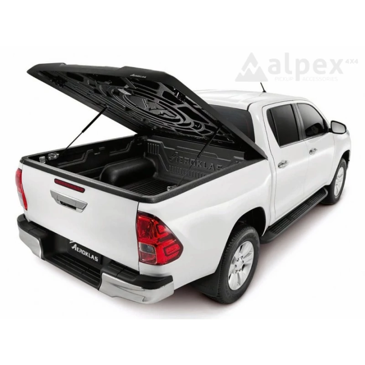 Lid Tonneau Bed Cover, Aeroklas Speed, Toyota Hilux Double Cab 2016 - 2026 - EDK.ro