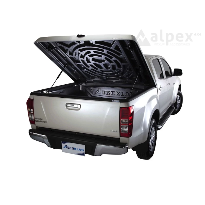 Lid Tonneau Bed Cover, Aeroklas Speed, Isuzu D-Max Double Cab 2020 - 2024 - EDK.ro