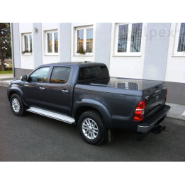 Lid Tonneau Bed Cover, Aeroklas Speed, Toyota Hilux Double Cab 2005 - 2015 - EDK.ro
