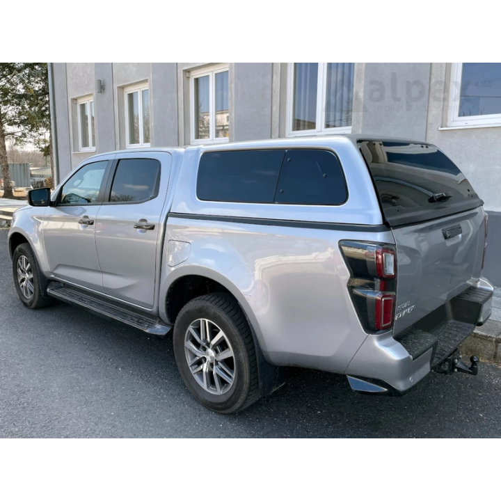 Hardtop Bed Cover, Aeroklas Stylish, Isuzu D-Max Double Cab 2020 - 2024 - EDK.ro
