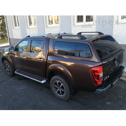 Hardtop Bed Cover, Aeroklas Stylish, Nissan Navara / Renault Alaskan Double Cab 2015 - Present - EDK.ro