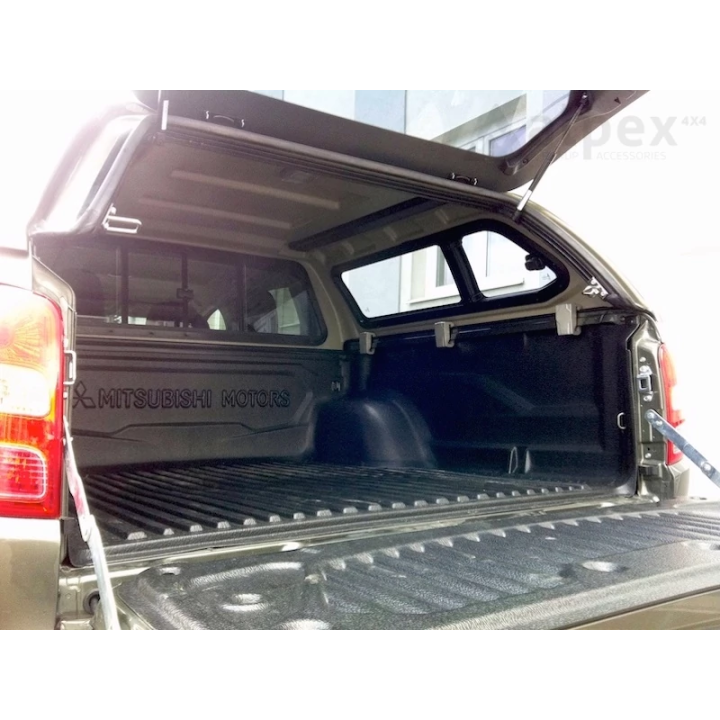 Hardtop Bed Cover, Aeroklas Stylish, Fiat Fullback / Mitsubishi L200 Double Cab 2015 - Present - EDK.ro
