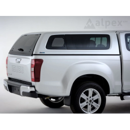 Hardtop Bed Cover, Aeroklas Stylish, Isuzu D-Max Extra Cab 2012 - 2020 - EDK.ro