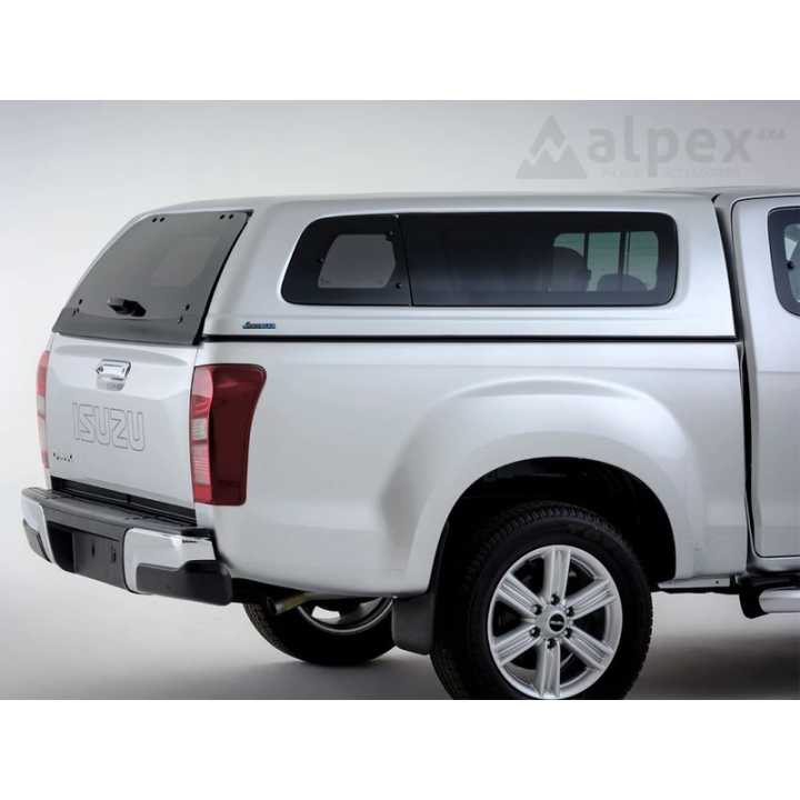 Hardtop Bed Cover, Aeroklas Stylish, Isuzu D-Max Extra Cab 2012 - 2020 - EDK.ro