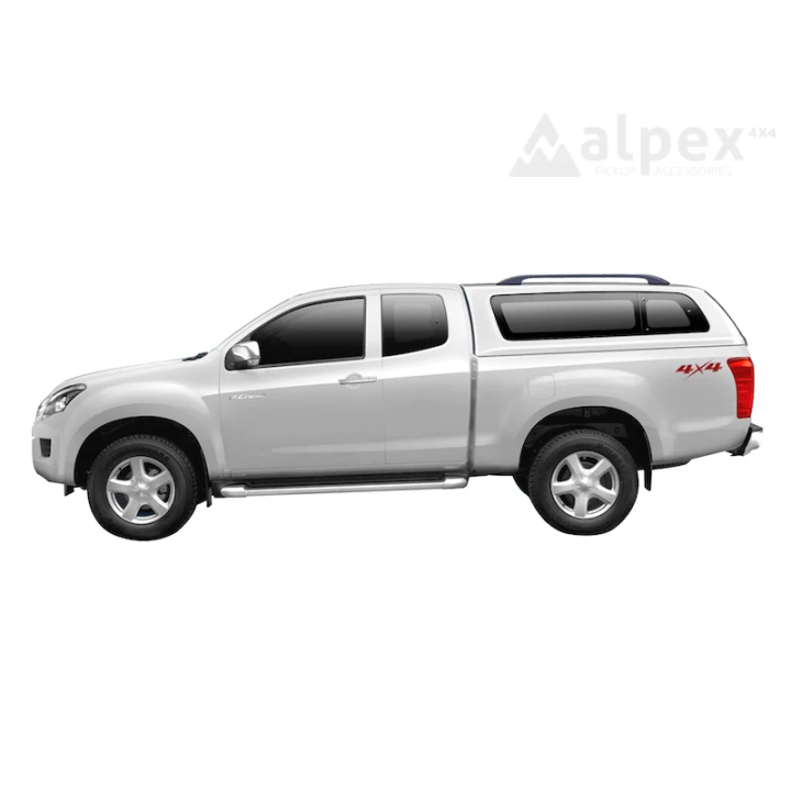 Hardtop Bed Cover, Aeroklas Stylish, Isuzu D-Max Extra Cab 2012 - 2020 - EDK.ro