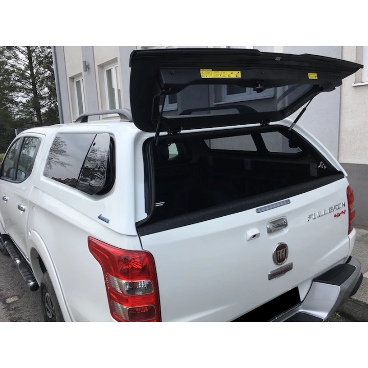 Hardtop Bed Cover, Aeroklas Stylish, Fiat Fullback / Mitsubishi L200 Double Cab 2015 - Present - EDK.ro