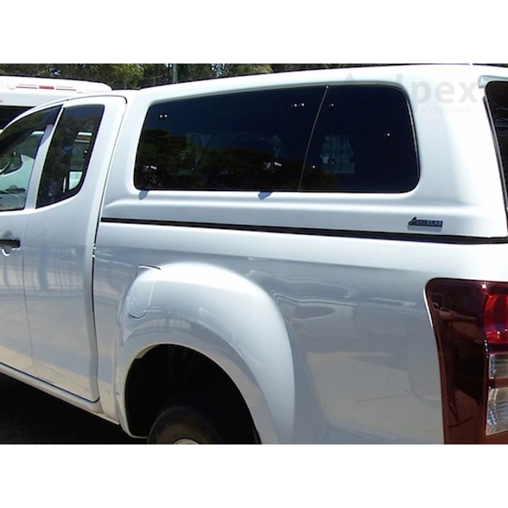 Hardtop Bed Cover, Aeroklas Stylish, Isuzu D-Max Extra Cab 2012 - 2020 - EDK.ro