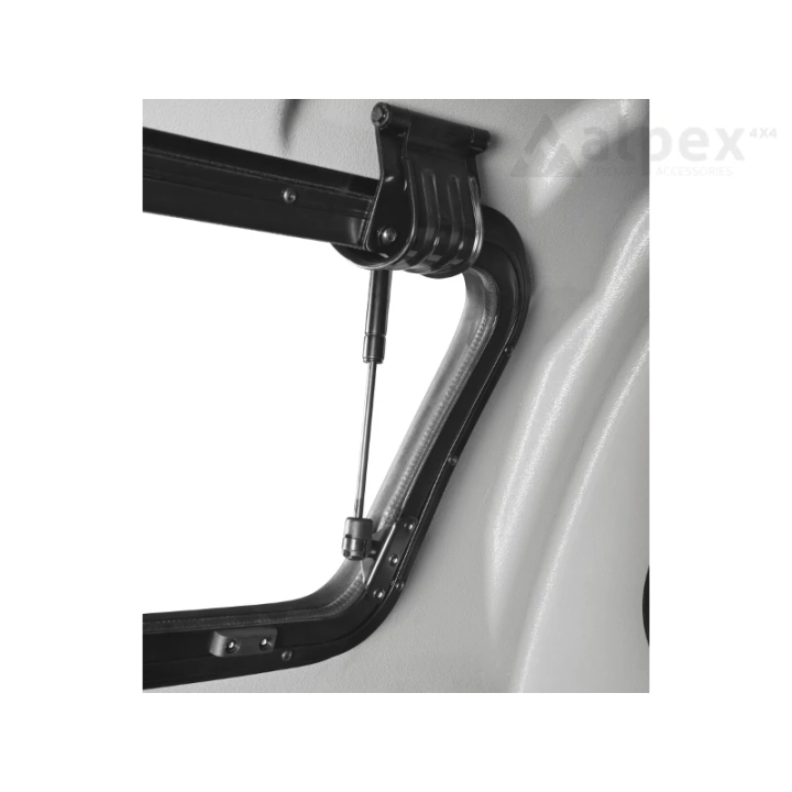 Hardtop Bed Cover, Aeroklas Stylish, Isuzu D-Max Extra Cab 2012 - 2020 - EDK.ro