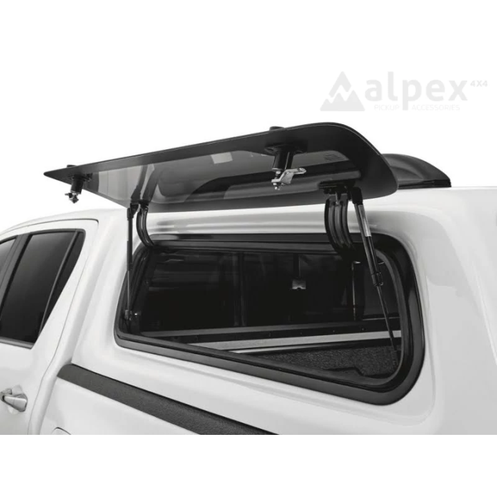 Hardtop Bed Cover, Aeroklas Stylish, Nissan Navara / Renault Alaskan Double Cab 2015 - Present - EDK.ro
