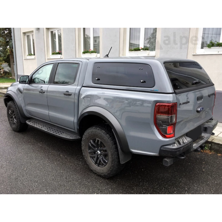 Hardtop Bed Cover, Aeroklas Stylish, Ford Ranger Raptor Double Cab 2012 - 2022 - EDK.ro