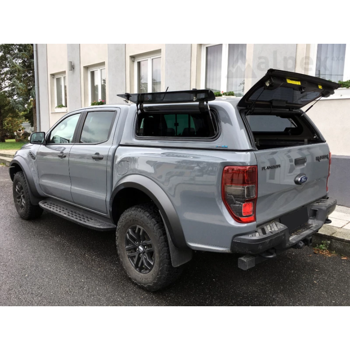 Hardtop Bed Cover, Aeroklas Stylish, Ford Ranger Raptor Double Cab 2012 - 2022 - EDK.ro