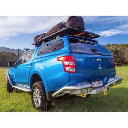Hardtop Bed Cover, Aeroklas Stylish, Fiat Fullback / Mitsubishi L200 Double Cab 2015 - Present - EDK.ro