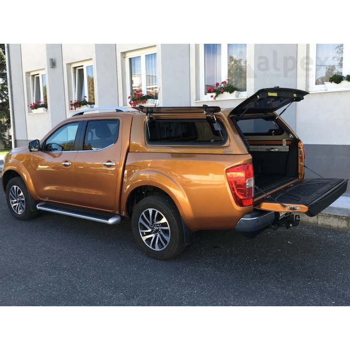 Închidere de Benă Tip Hardtop, Aeroklas Stylish, Nissan Navara / Renault Alaskan Cabină Dublă 2015 - Prezent - EDK.ro