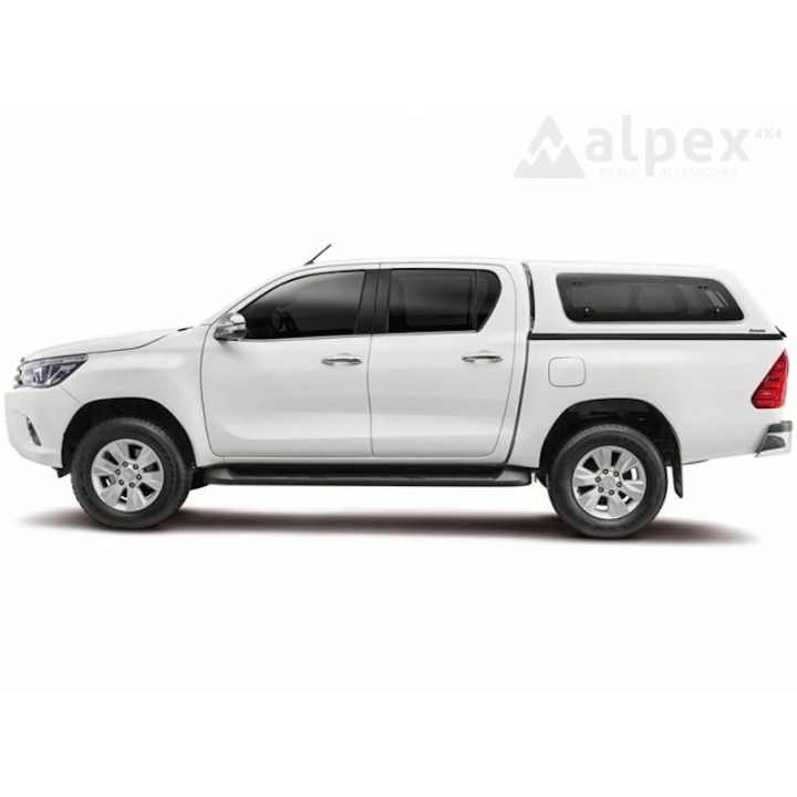 Închidere de Benă Tip Hardtop, Aeroklas Stylish, Toyota Hilux Cabină Dublă 2016 - 2026 - EDK.ro