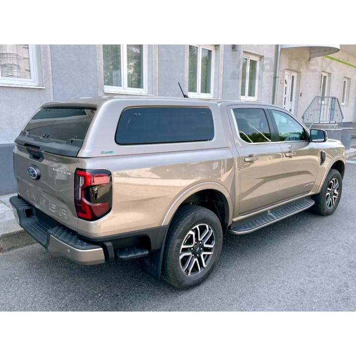 Hardtop Bed Cover, Aeroklas Stylish, Ford Ranger Double Cab 2023 - Present - EDK.ro