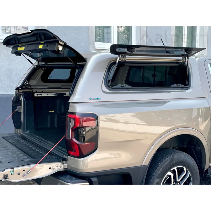 Hardtop Bed Cover, Aeroklas Stylish, Ford Ranger Double Cab 2023 - Present - EDK.ro