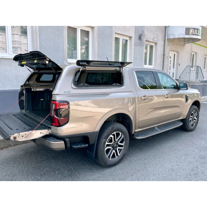 Hardtop Bed Cover, Aeroklas Stylish, Ford Ranger Double Cab 2023 - Present - EDK.ro