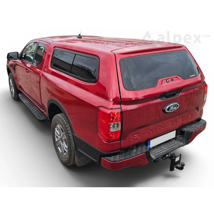 Hardtop Bed Cover, Aeroklas Stylish, Ford Ranger Extra Cab 2023 - Present - EDK.ro