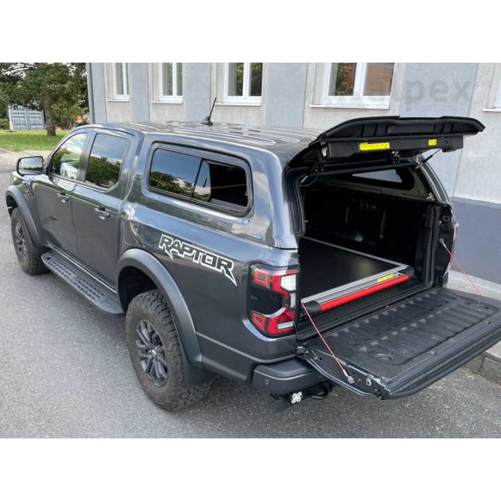 Hardtop Bed Cover, Aeroklas Stylish, Ford Ranger Double Cab 2023 - Present - EDK.ro