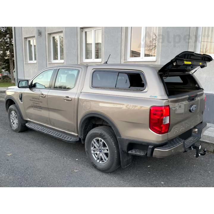Hardtop Bed Cover, Aeroklas Stylish, Ford Ranger Double Cab 2023 - Present - EDK.ro