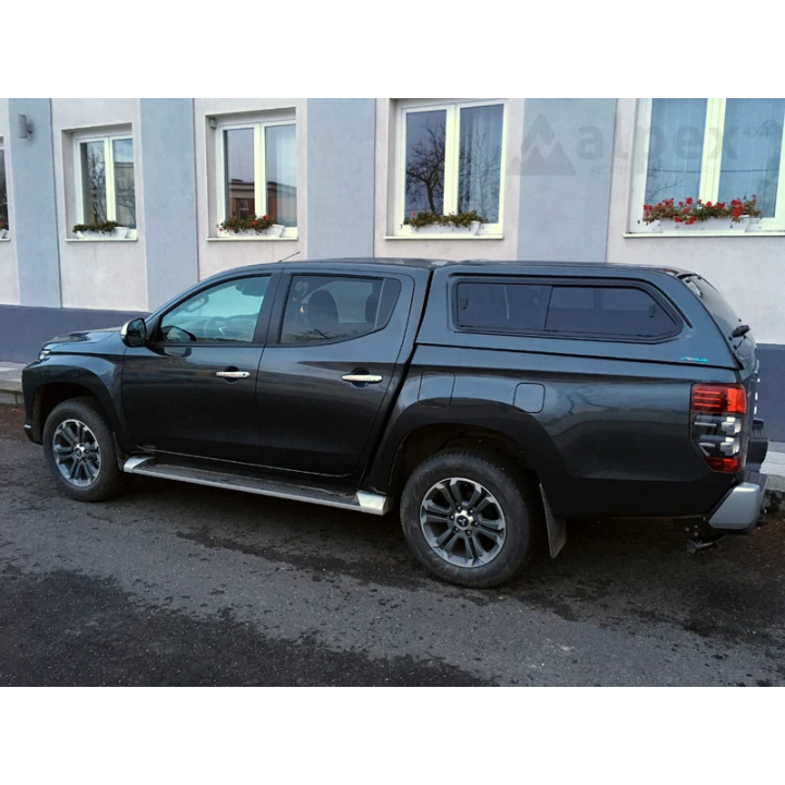 Hardtop Bed Cover, Aeroklas Stylish, Fiat Fullback / Mitsubishi L200 Double Cab 2015 - Present - EDK.ro